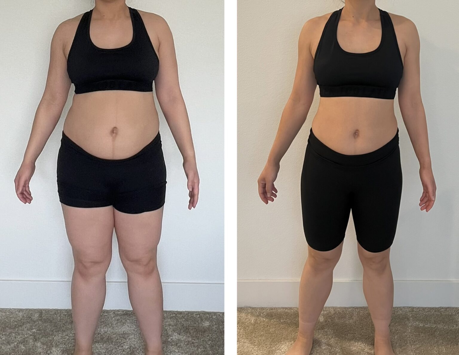 before and after weight loss 2